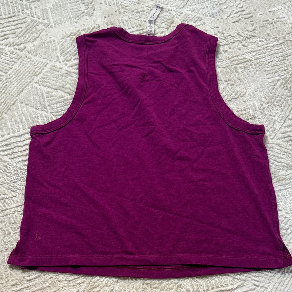 Classic Fit Cotton Blend Tank - Picture 2 of 3